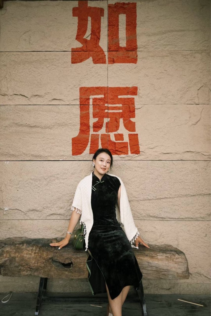 回国解锁了旗袍穿搭嘻嘻嘻，好爱新中式！...