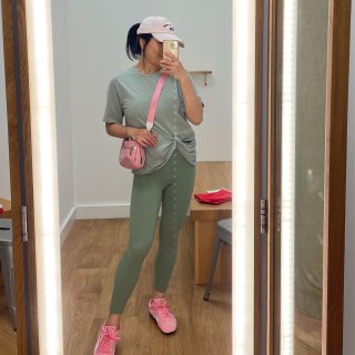 🌸樱花抹茶冰沙OOTD/Lulu+Pum...