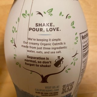Califia Farms有机燕麦奶🥛配...