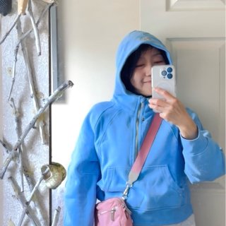 💗穿Scuba的季节来了💙粉蓝氛围感穿搭...