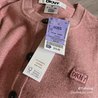 撿了便宜～💓只要$15的DKNY針織衫...