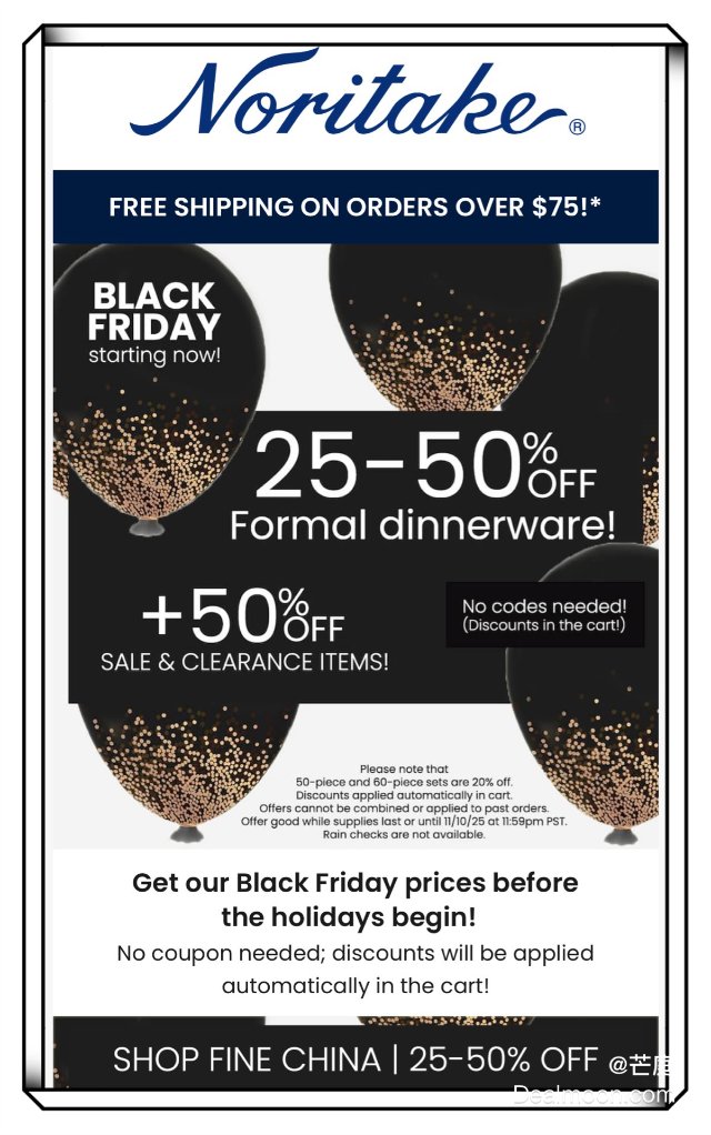 北美11.11_Noritake ...