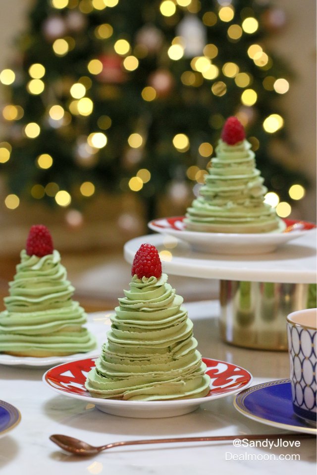 谁能拒绝这份可爱的小圣诞树蛋糕｜超...