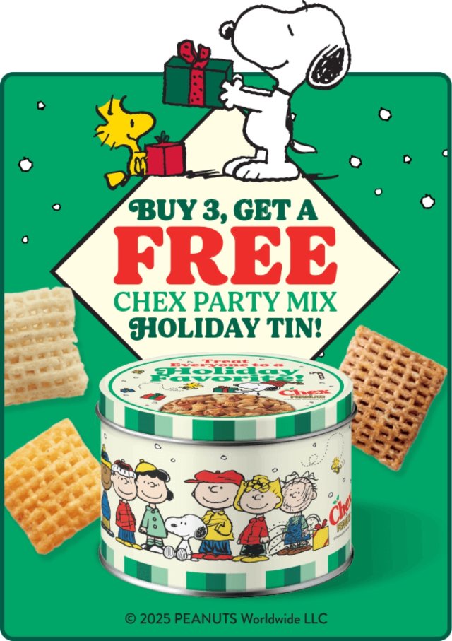 节日小福利🎁怎么拿Chex和Pea...