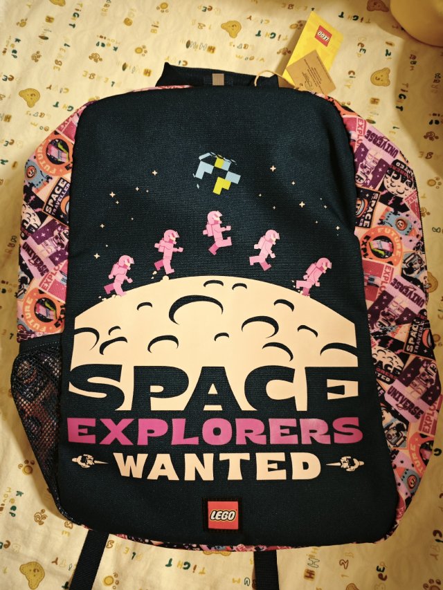 小胖妞好物推荐之乐高授权儿童双肩背包