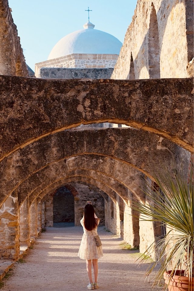 在圣安东尼奥假装在西班牙🤣终于穿上...