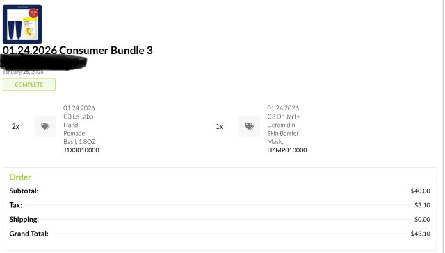 2.24号 CCS La Labo手霜