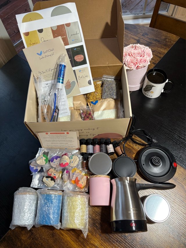 自制香薰蜡烛！可送礼自用又好玩