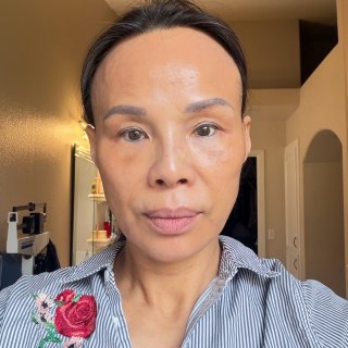 54岁真实妆前妆后｜不用滤镜的状态记录...