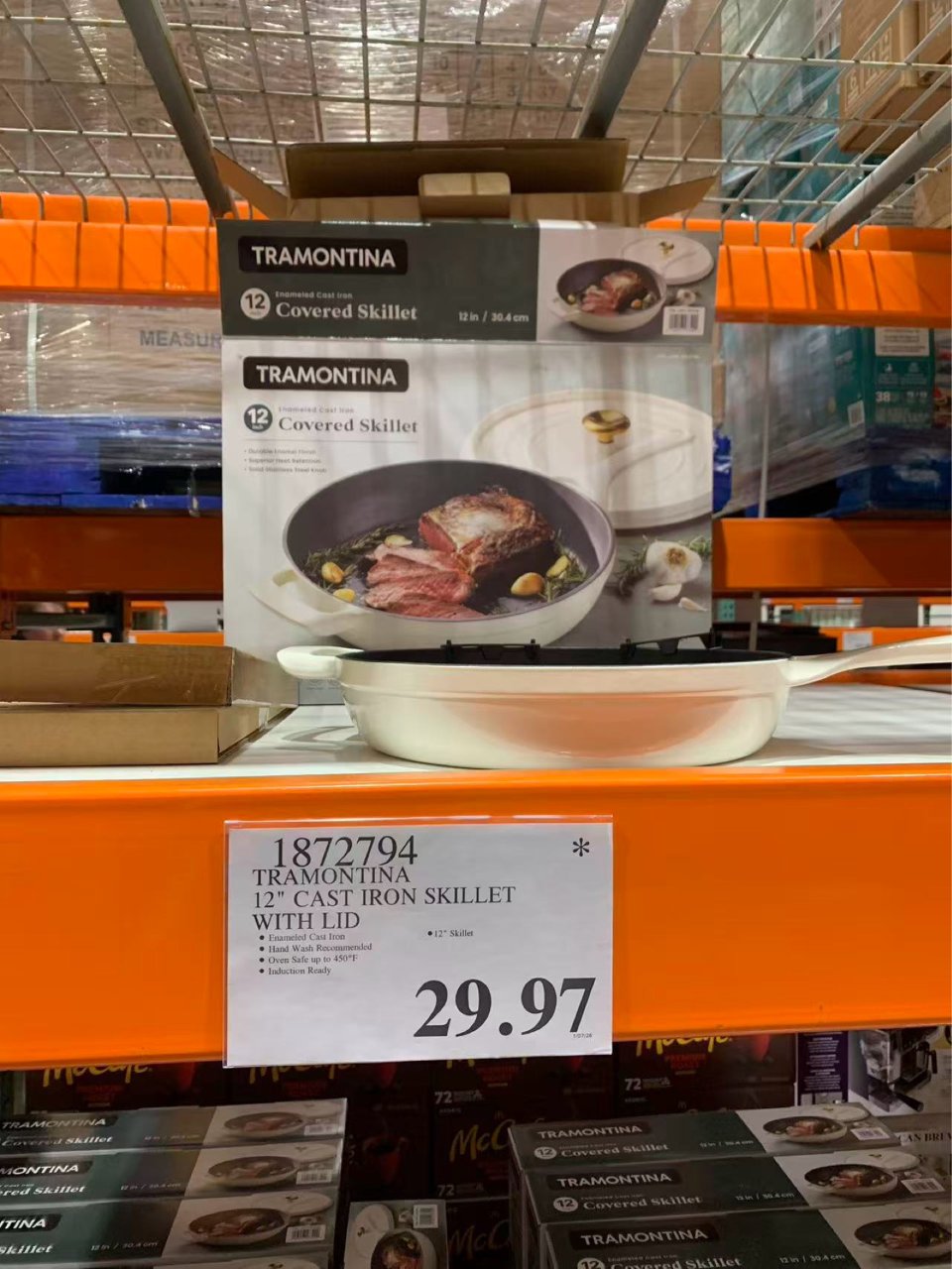 白菜价警告⚠️Costco 12英寸铸铁...