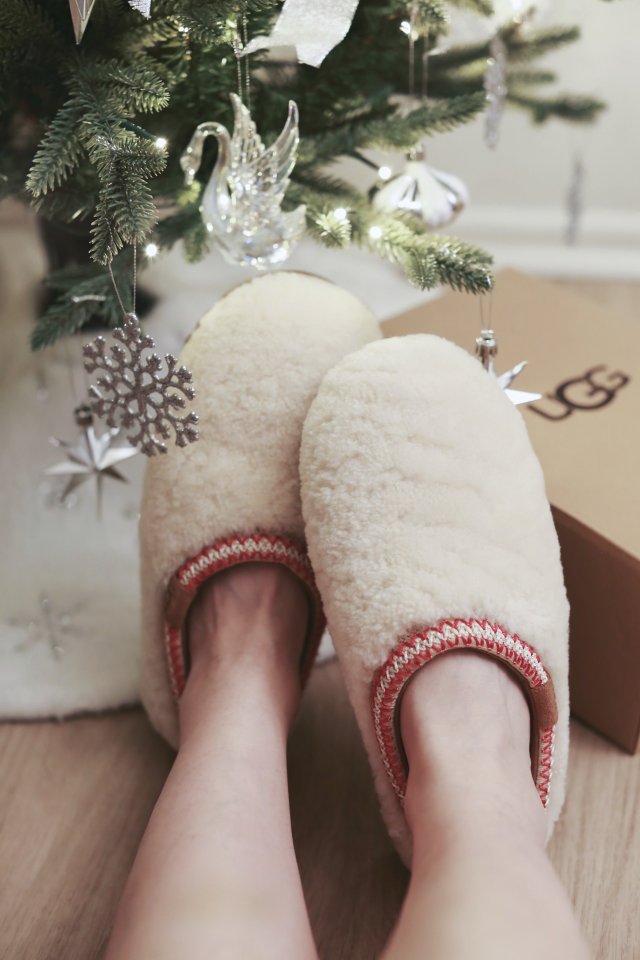 UGG Tasman卷卷羊毛拖🐑5...