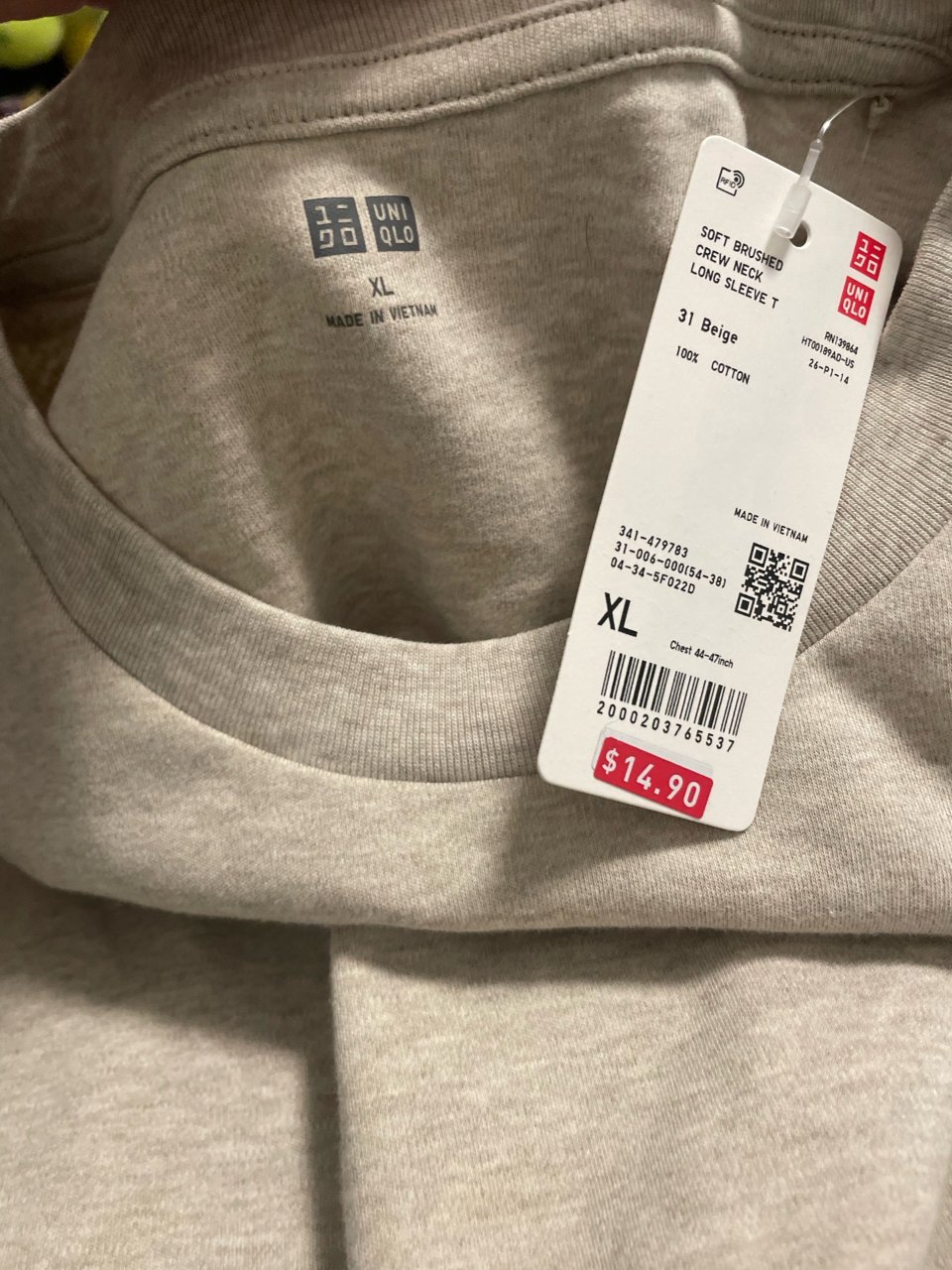 Soft Brushed T-Shirt | Long Sleeve | UNIQLO US
