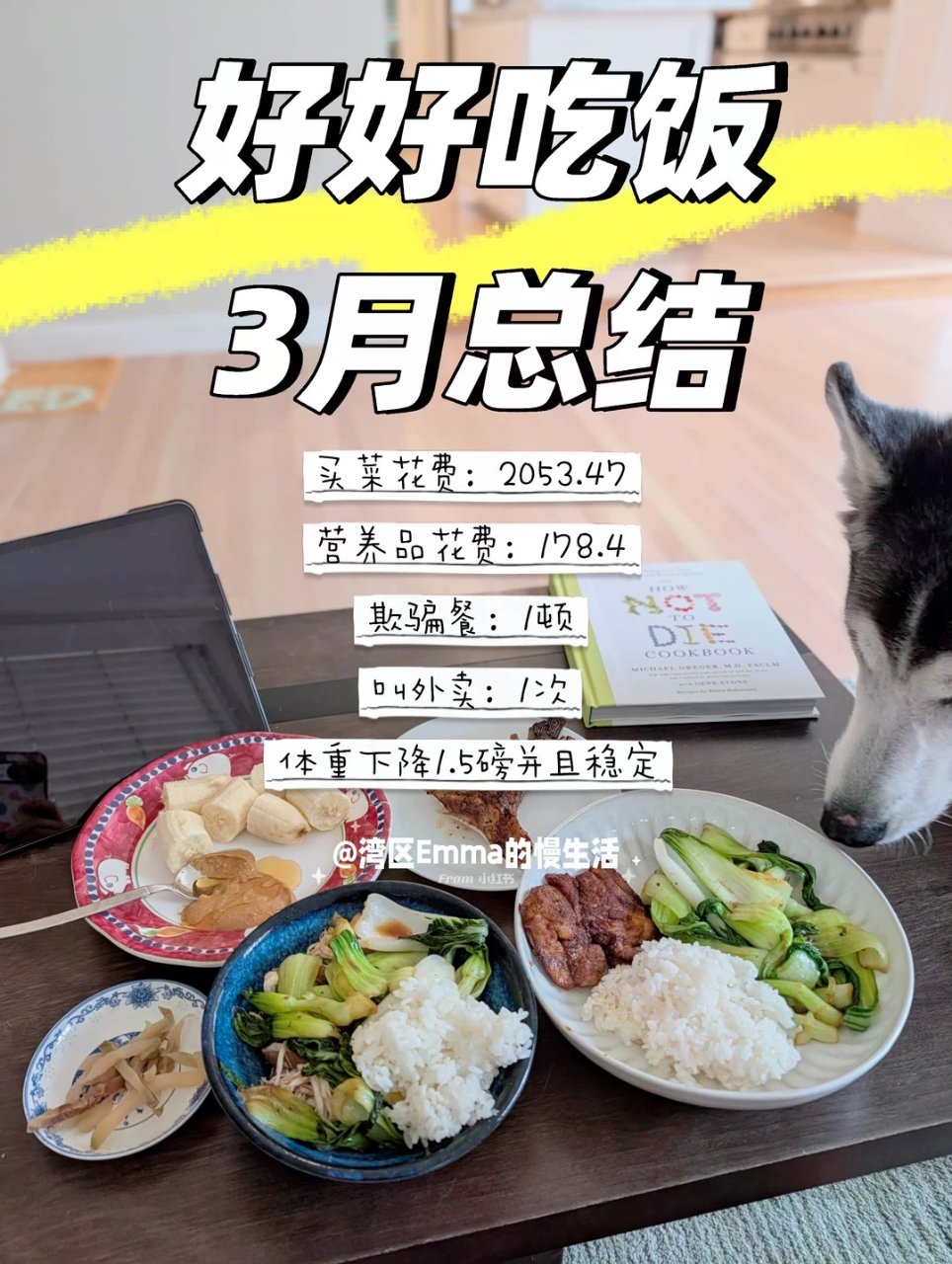 好好吃饭3月总结来啦！！花费、推荐、感悟...