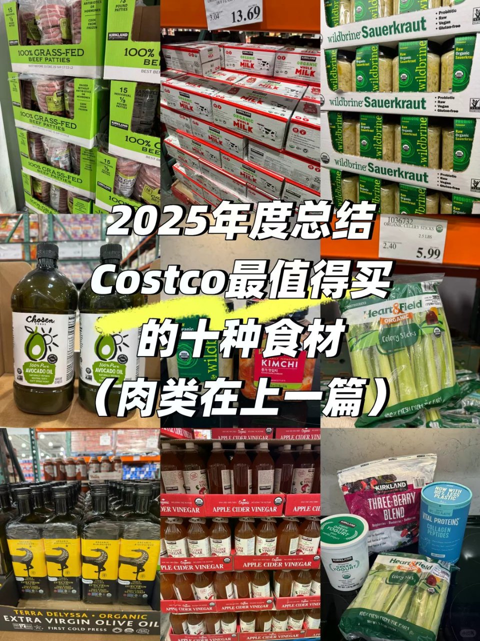 Costco年度总结🧾无限回购食材｜必买...