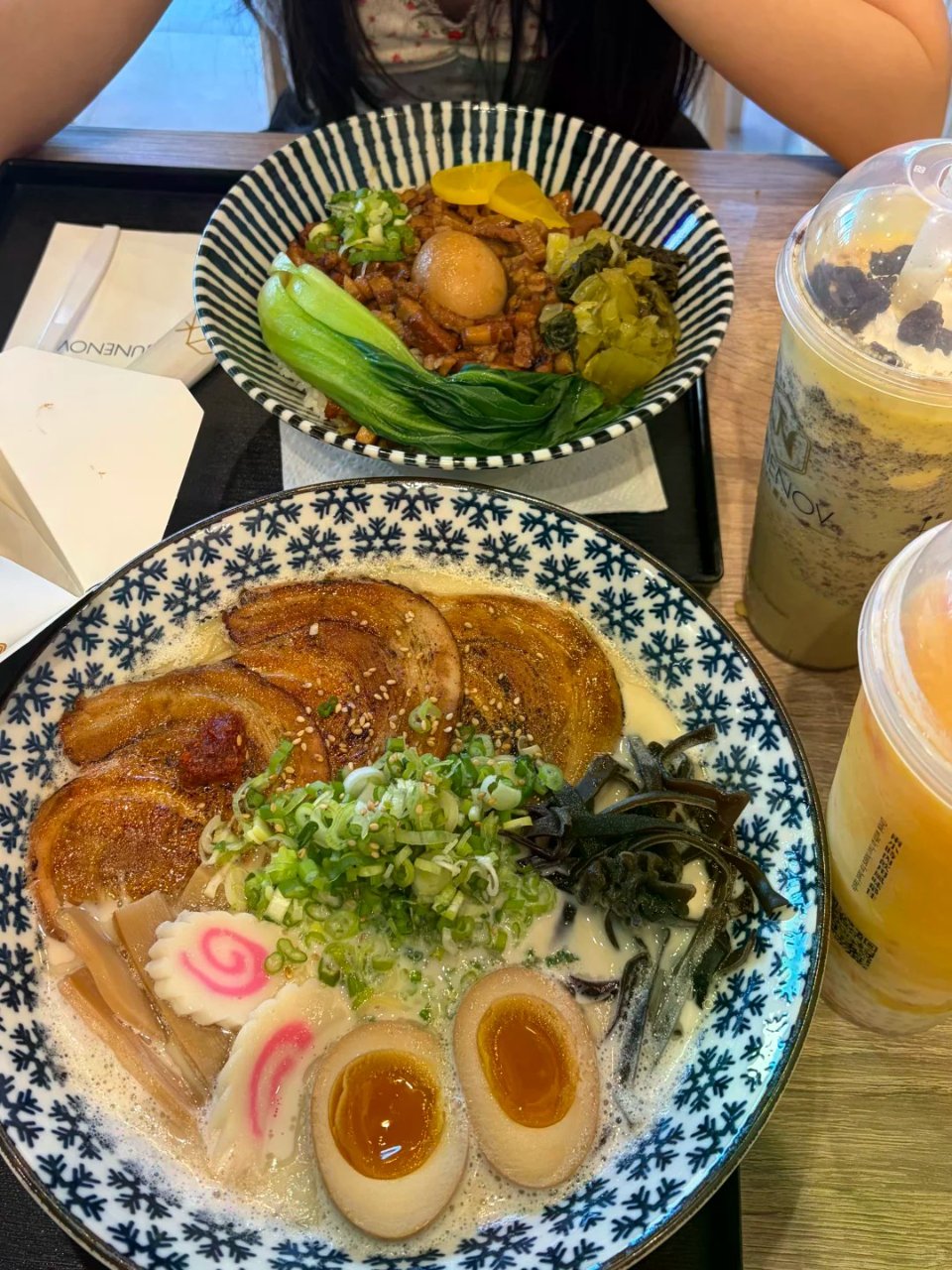 湾区！奶茶店里也能吃到18🔪豚骨拉面了…...