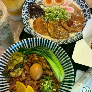 湾区！奶茶店里也能吃到18🔪豚骨拉面了…...