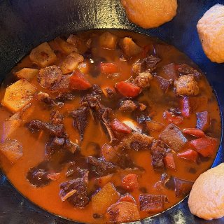 🇺🇸洛杉矶铁锅炖➕烧烤东北深夜放毒🍢！！...