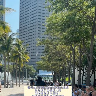拍到了全美 坠像中国的地方...