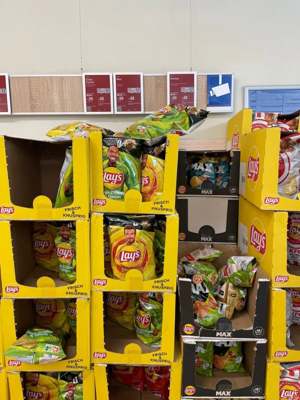 🇩🇪Lidl超市这周薯片特价0.88！...