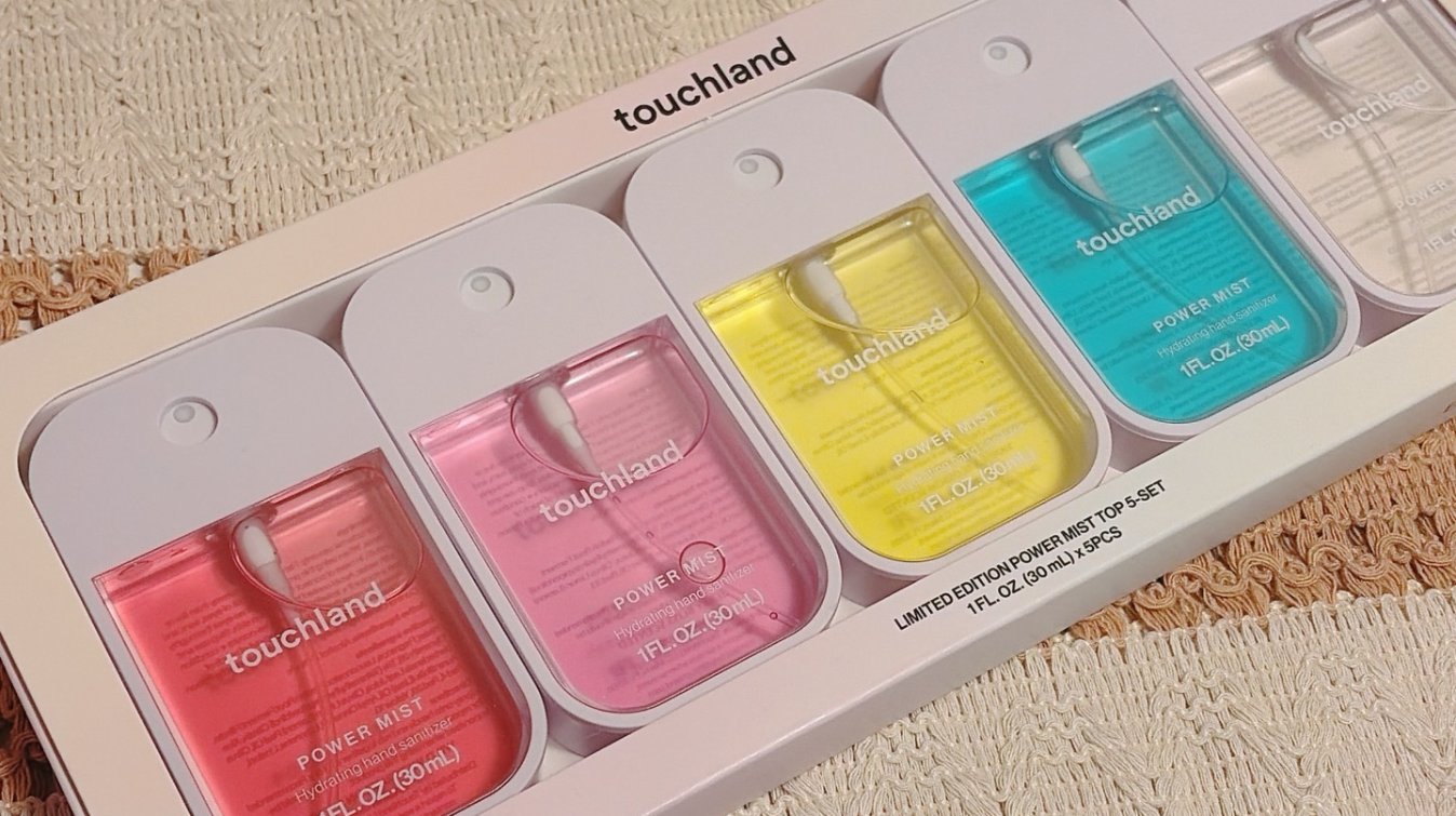 Touchland真的很懂怎么掏空女生钱包👛我对这种高颜值的洗手液毫无抵抗力