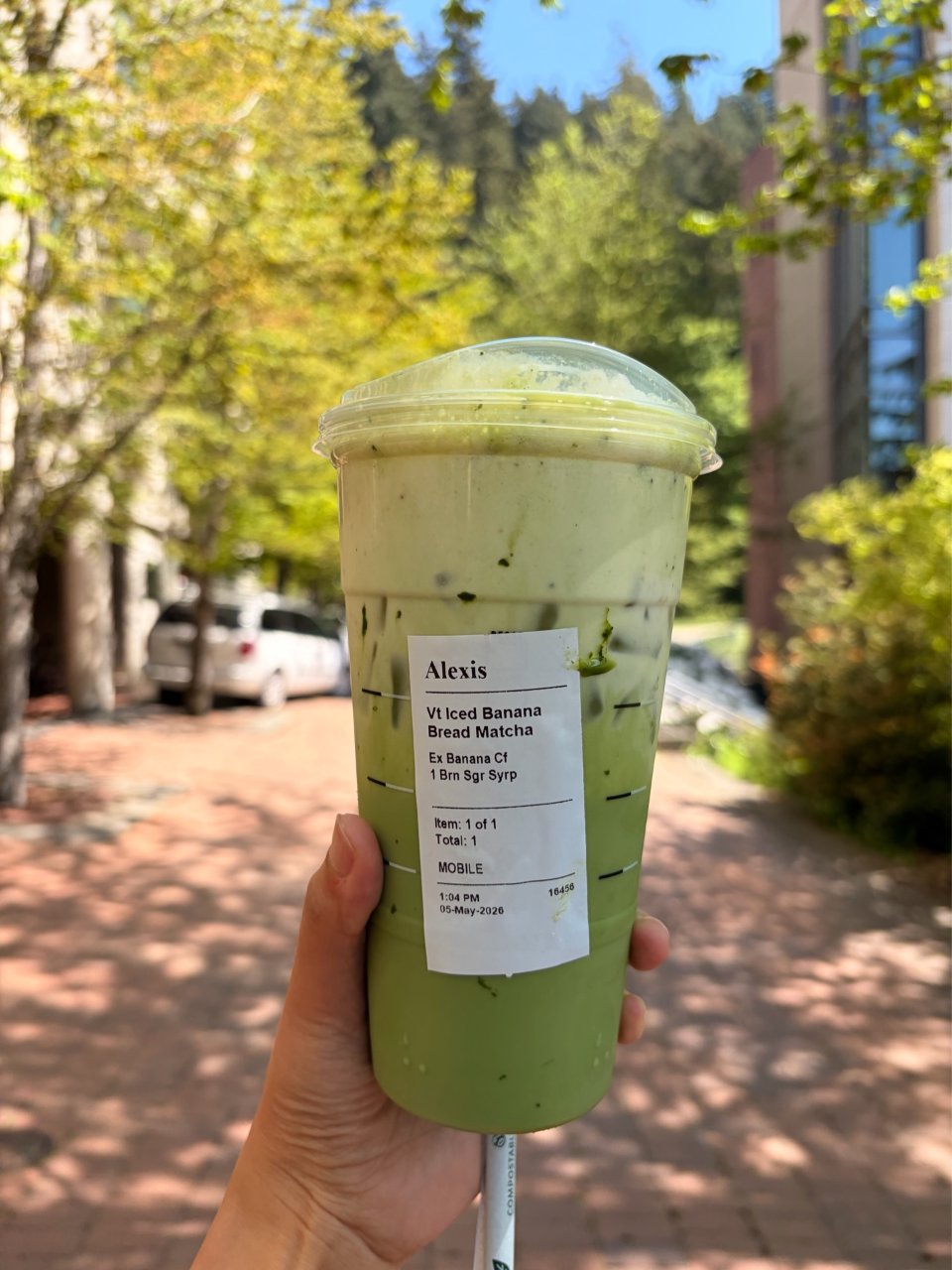 星爸爸新品 香蕉奶泡黑糖抹茶拿铁...