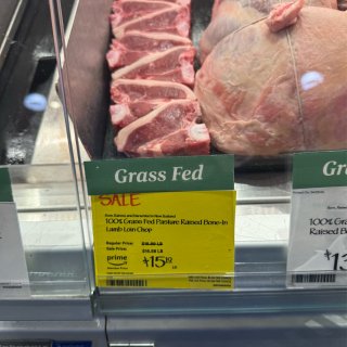Costco和Wholefood的羊里脊...