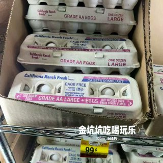 🇺🇸尔湾这家超市鸡蛋只要$0.99...