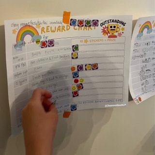 🌱正面管教 Reward Chart｜让...