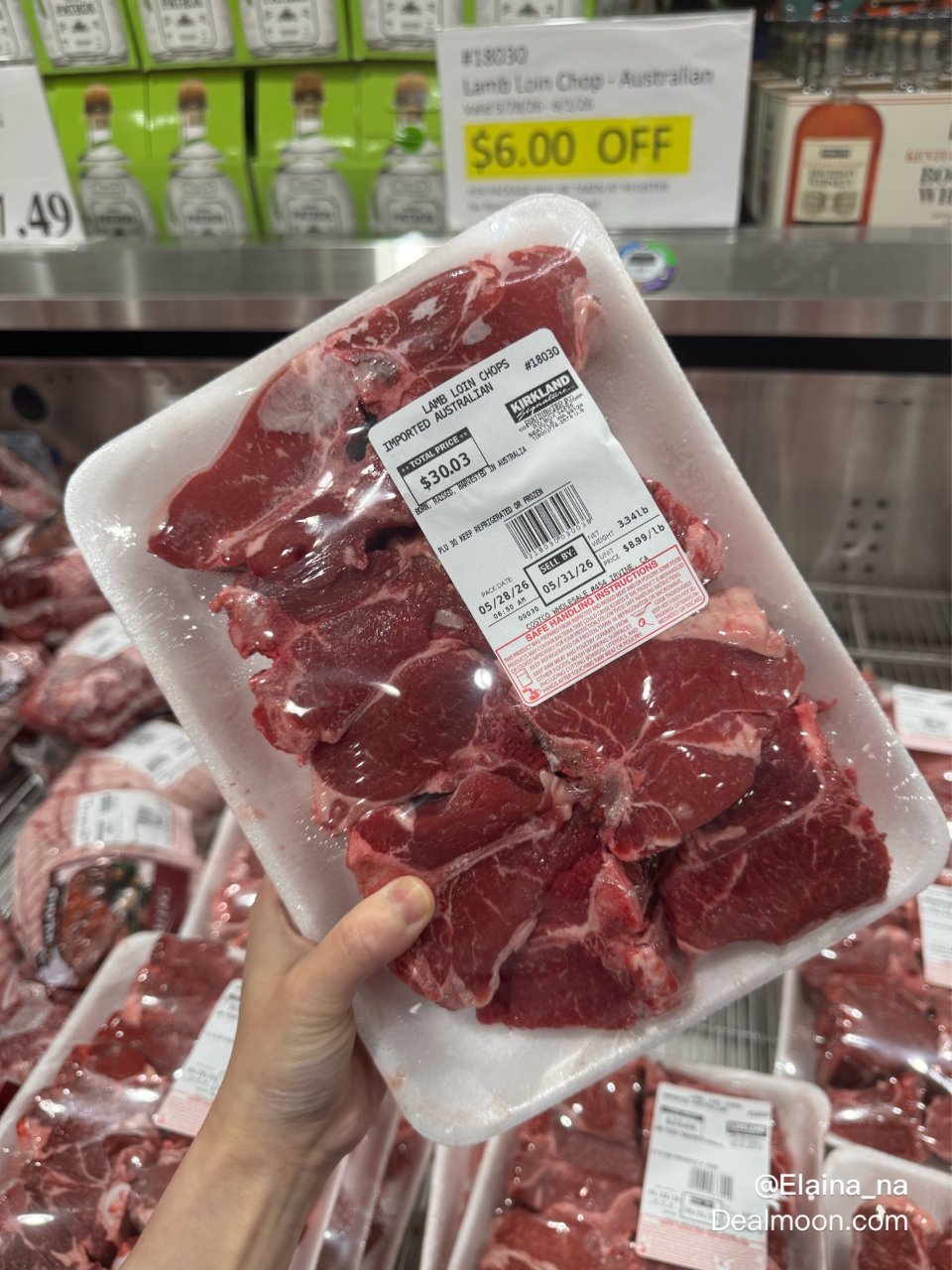 Costco和Wholefood的羊里脊...