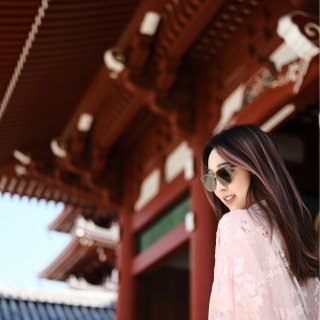 🇯🇵 八点的浅草寺真的没人耶！！！...