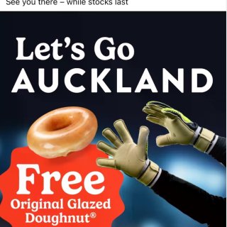🇳🇿纽村甜甜圈免费送啦！快去领取！仅一天...