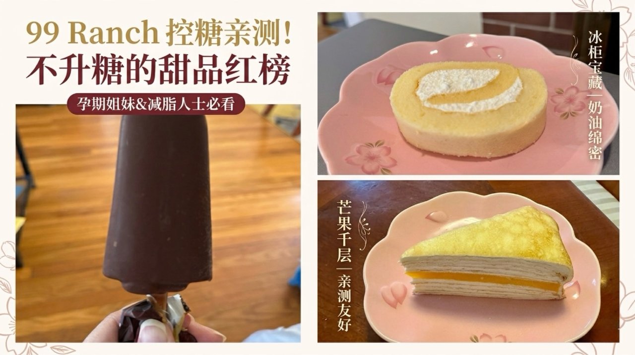 99 Ranch控糖亲测！这3款神仙中式...