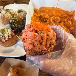 la这家韩式小汉堡🍔Yubu豆皮寿司🍣有...
