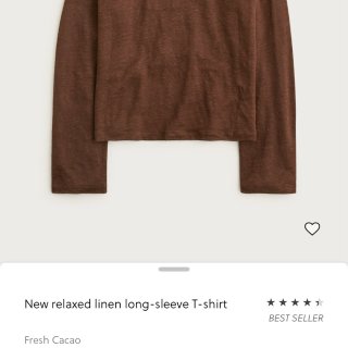 ❤️最近狠狠的被Jcrew这件可可棕li...