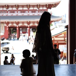 🇯🇵 八点的浅草寺真的没人耶！！！...