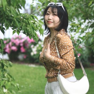 ❤️法式复古不费力穿搭/Vince真丝波...