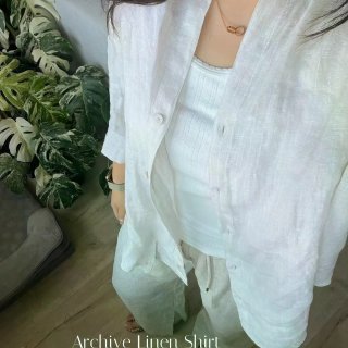 又到了穿亚麻的季节🧶...