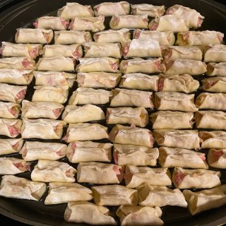 家常味道之橄榄🫒油煎酸菜猪肉锅贴🥟酸酸的...