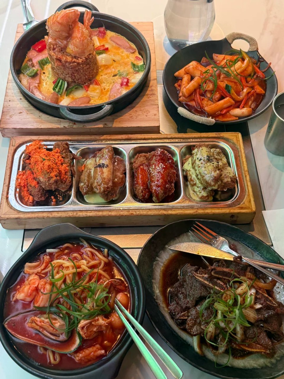 伦敦这家韩餐的炸鱿鱼太美味了🤤...