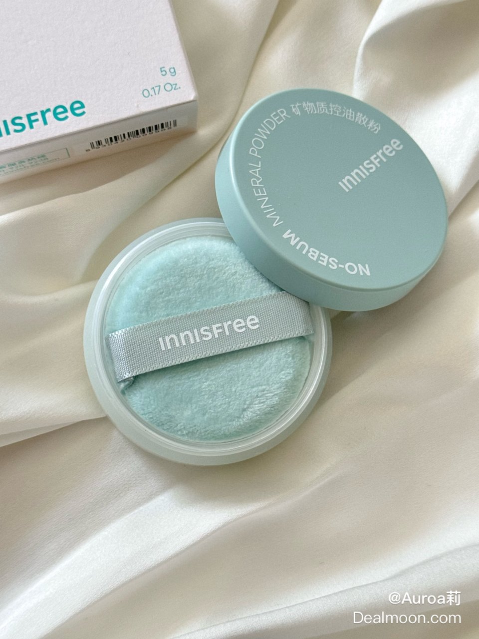 Innisfree矿物质控油散粉｜夏日油...