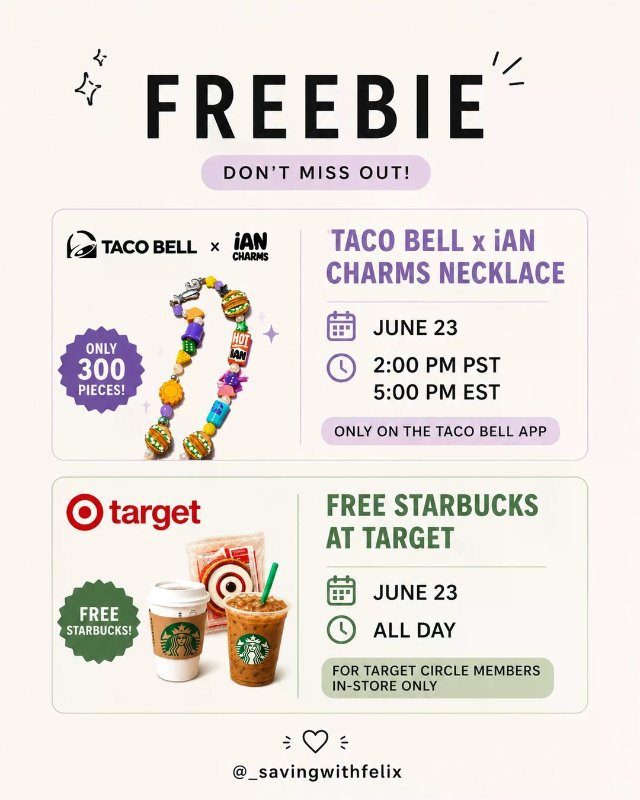 📅 6/23 Target 和 T...