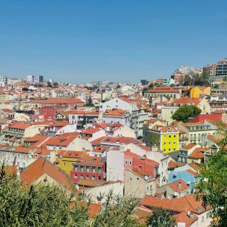 葡萄牙🇵🇹里斯本 爬坡的早晨，被治愈了🥺...