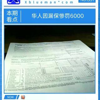 没买保险反被罚6000刀...
