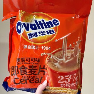 阿华田麦片👉早餐🥣来一碗...