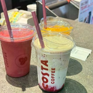 costa｜最好喝的白人奶茶...