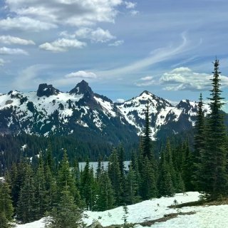 6.1雷尼尔山🏔️实况｜美到失语！...