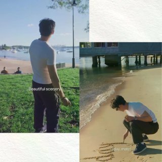 跟着于适打卡悉尼松弛一天🎸🌊...