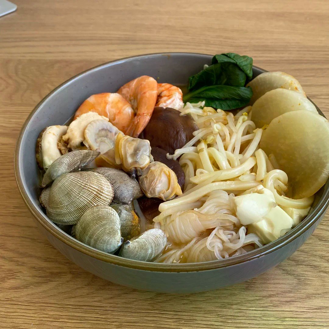 海鲜只有看着别人吃才香...