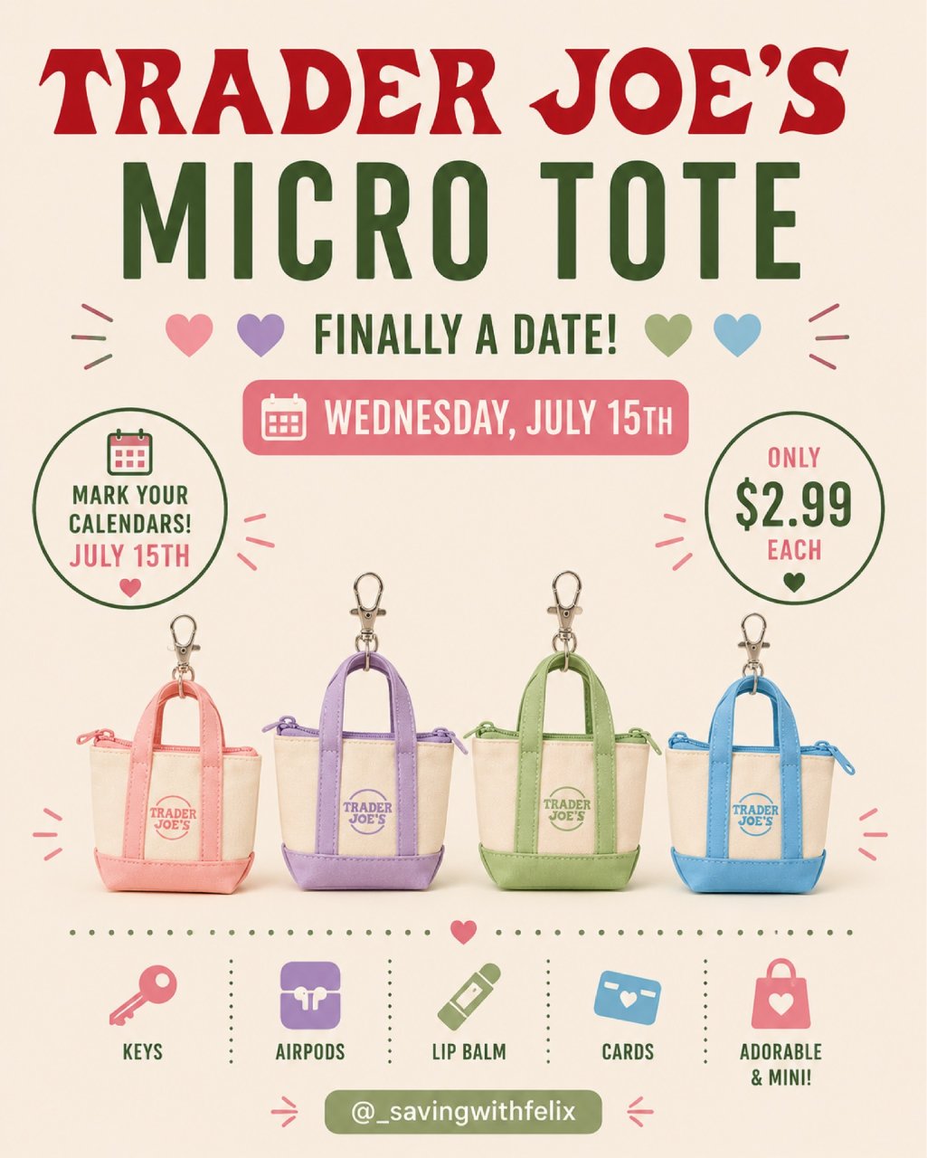 👜 Trader Joe’s 马卡龙 M...