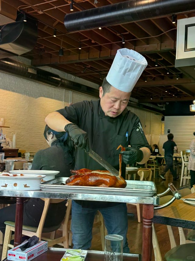 田家食府的烤鸭终于吃上了